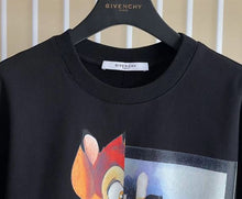 GIVENCHY BAMBI PRINT SWEATSHIRT IN BLACK - AD008