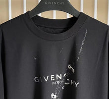 GIVENCHY BLACK COTTON T-SHIRT - K033