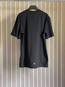 GIVENCHY BLACK COTTON T-SHIRT - K033