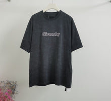 GIVENCHY BLACK COTTON T-SHIRT - K035