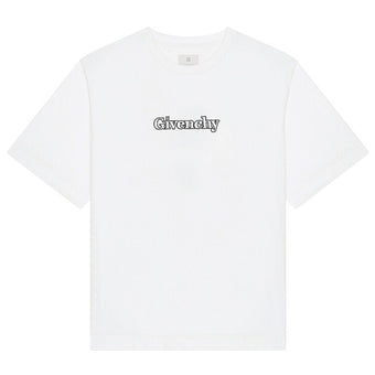 GIVENCHY BLACK COTTON T-SHIRT - K036