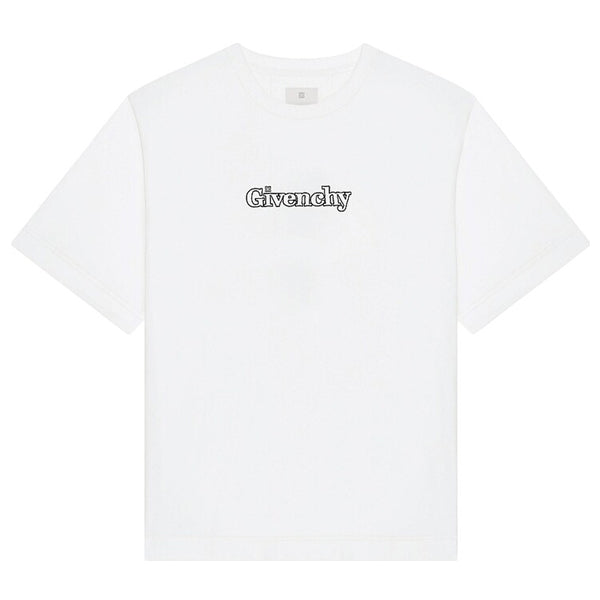 GIVENCHY BLACK COTTON T-SHIRT - K036