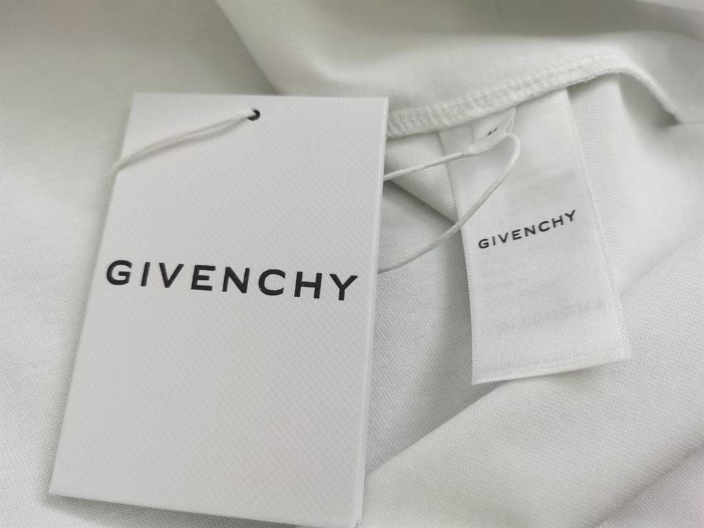 GIVENCHY BLACK COTTON T-SHIRT - K036