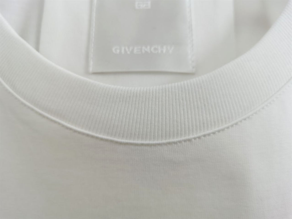 GIVENCHY BLACK COTTON T-SHIRT - K036