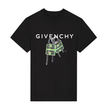 GIVENCHY LOCK COTTON T-SHIRT BLACK - K038