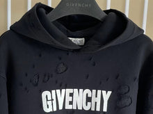 GIVENCHY PARIS DESTROYED HOODIE - AD009