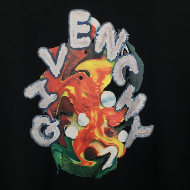 GIVENCHY PSYCHEDELIC OVERSIZED T-SHIRT IN COTTON - K004