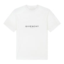 GIVENCHY REVERSE SLIM T-SHIRT IN COTTON WHITE - K008