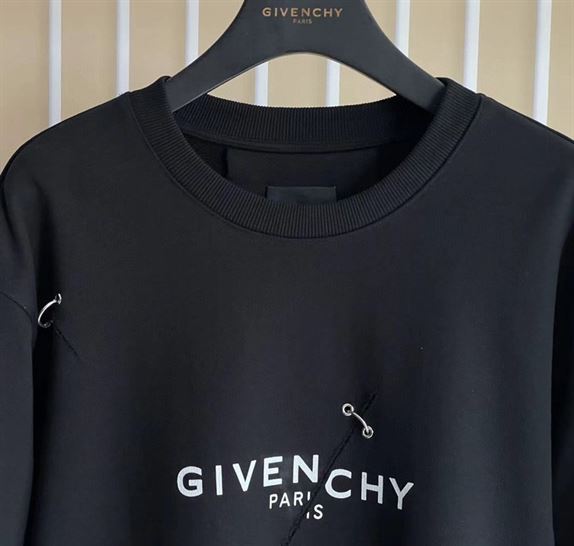 GIVENCHY RING EYELET LOGO SWEATSHIRT - AD004