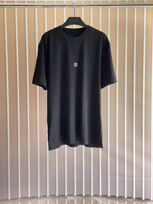 GIVENCHY SLIM FIT T-SHIRT IN COTTON WITH 4G DETAIL - K001