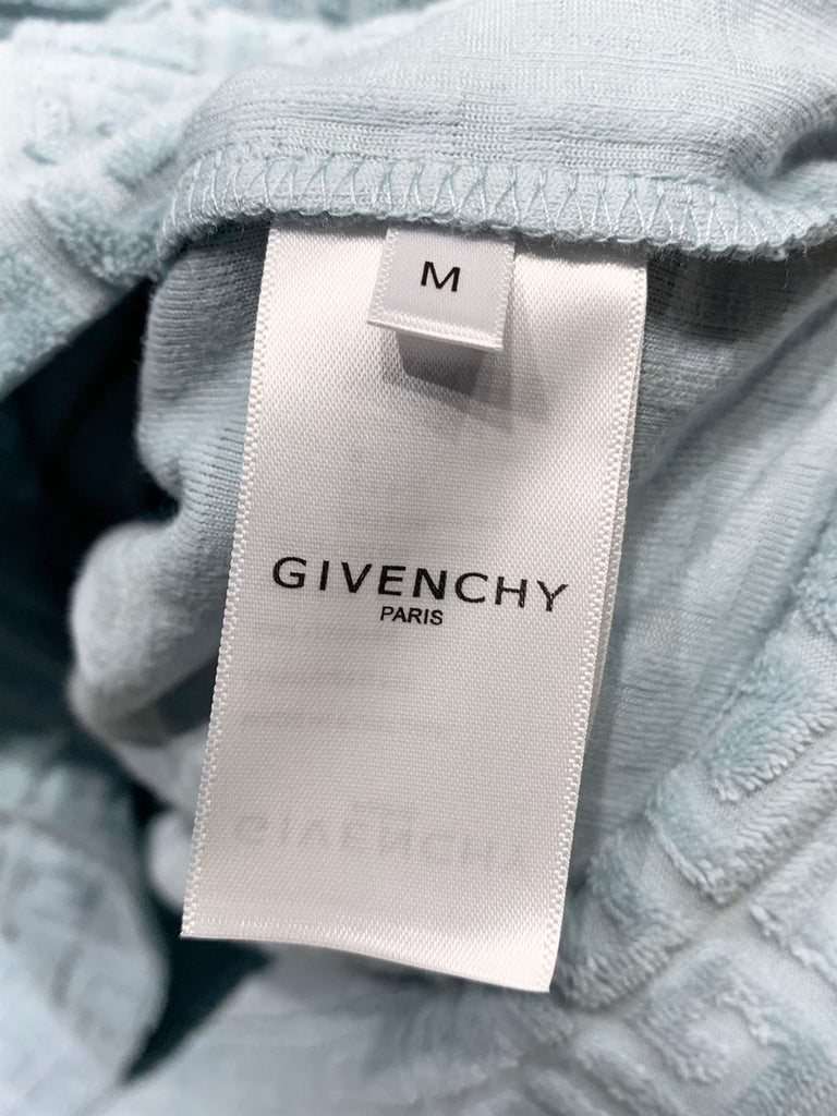 GIVENCHY T-SHIRT IN 4G COTTON TOWELLING - K012