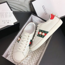 GUCCI ACE STUDDED WHITE SNEAKER - G142