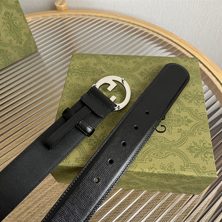 GUCCI BLONDIE BELT BLACK - AB004