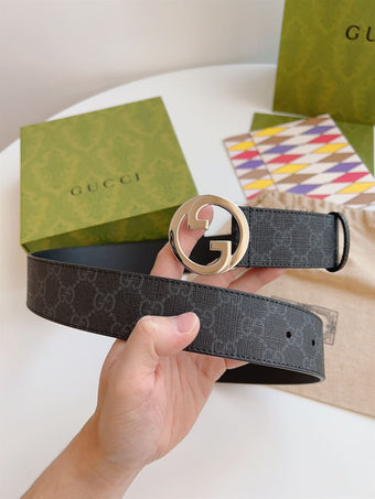 GUCCI BLONDIE BELT BLACK SUPREME - AB003