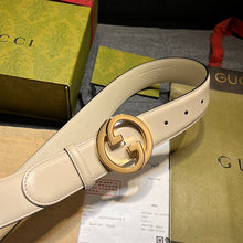 GUCCI BLONDIE BELT WHITE LEATHER - AB023