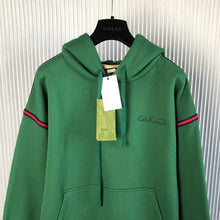 GUCCI COTTON JERSEY HOODED SWEATSHIRT - H010