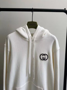 GUCCI COTTON JERSEY HOODED SWEATSHIRT - H016