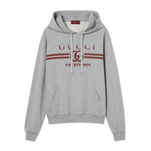 GUCCI COTTON JERSEY HOODED SWEATSHIRT - H021