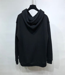 GUCCI COTTON JERSEY HOODED SWEATSHIRT - H028