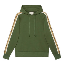 GUCCI COTTON JERSEY HOODED SWEATSHIRT - H031