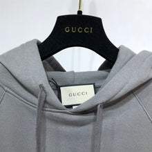 GUCCI COTTON JERSEY HOODED SWEATSHIRT - H032