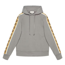 GUCCI COTTON JERSEY HOODED SWEATSHIRT - H032