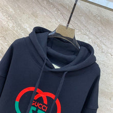 GUCCI COTTON JERSEY PRINTED HOODED SWEATSHIRT - H012