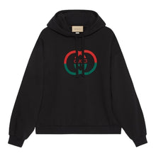 GUCCI COTTON JERSEY PRINTED HOODED SWEATSHIRT - H012