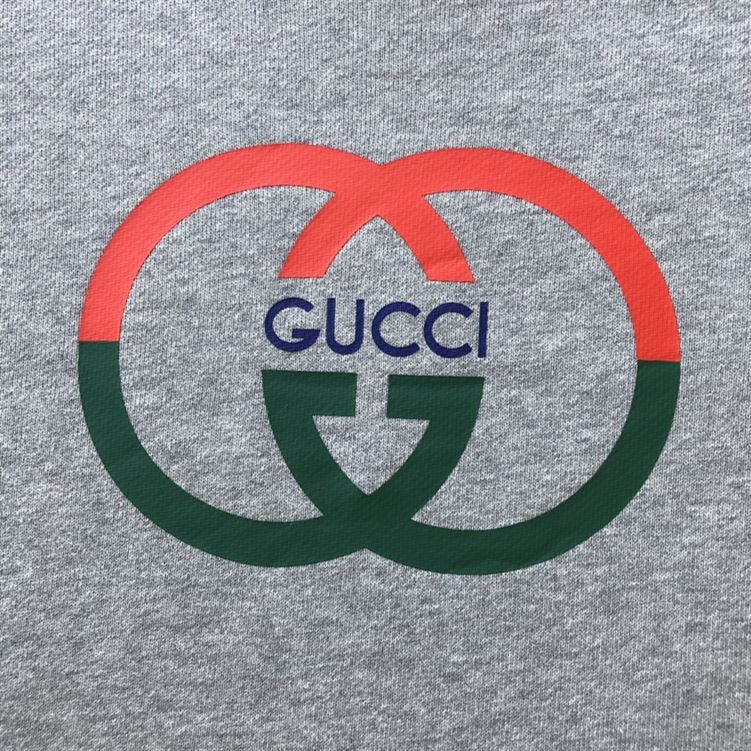 GUCCI COTTON JERSEY PRINTED SWEATSHIRT - H008