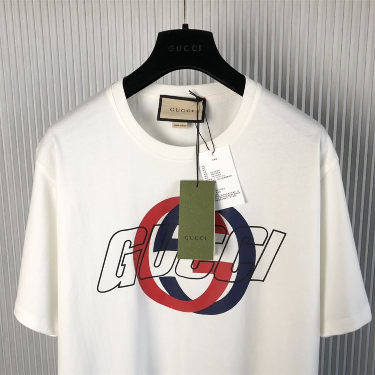 GUCCI COTTON JERSEY PRINTED T-SHIRT - X016