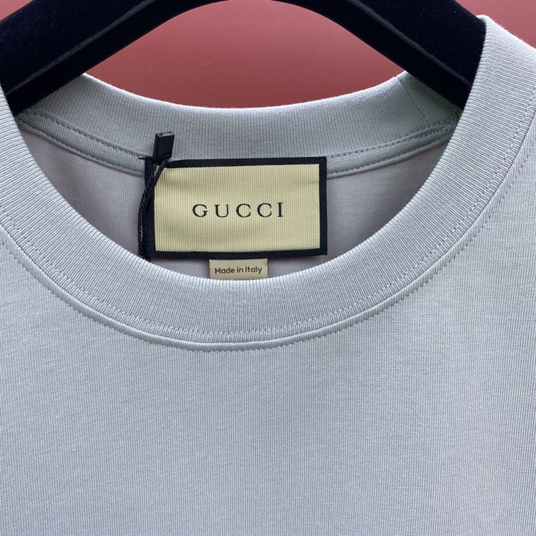 GUCCI COTTON JERSEY PRINTED T-SHIRT - X032