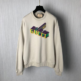 GUCCI COTTON JERSEY SWEATSHIRT WITH PRINT - H001