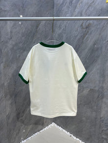 GUCCI COTTON JERSEY T-SHIRT WITH GUCCI EMBROIDERY - X012