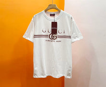 GUCCI COTTON JERSEY T-SHIRT WITH GUCCI PRINT - X023