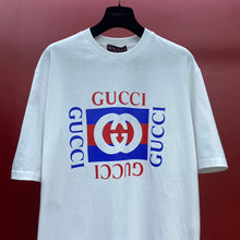 GUCCI COTTON JERSEY T-SHIRT WITH GUCCI PRINT - X025