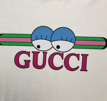 GUCCI COTTON JERSEY T-SHIRT WITH GUCCI PRINT - X040