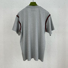 GUCCI COTTON JERSEY T-SHIRT WITH WEB - X007