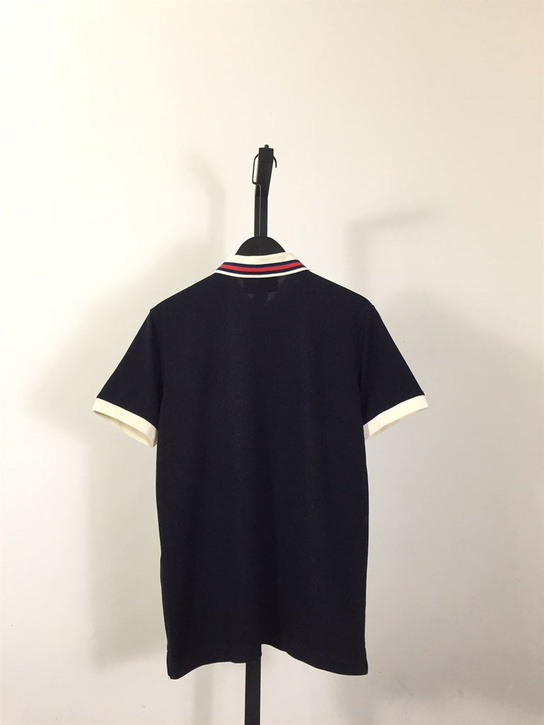 GUCCI COTTON PIQUET POLO WITH DOUBLE G - X008