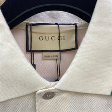 GUCCI COTTON PIQUET POLO WITH DOUBLE G - X010