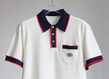 GUCCI COTTON PIQUET POLO WITH INTERLOCKING G - X038