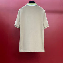 GUCCI COTTON POLO SHIRT WITH EMBROIDERY - X027