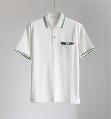 GUCCI COTTON POLO WITH INTERLOCKING G - X039