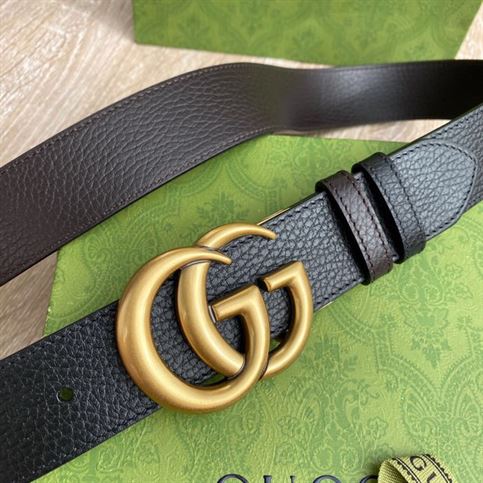 GUCCI GG MARMONT REVERSIBLE THIN BELT - AB026