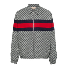 GUCCI GG PRINT COTTON JACKET BLUE - CA001