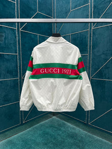 GUCCI GG PRINT COTTON JACKET WHITE - CA002