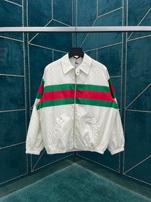 GUCCI GG PRINT COTTON JACKET WHITE - CA002