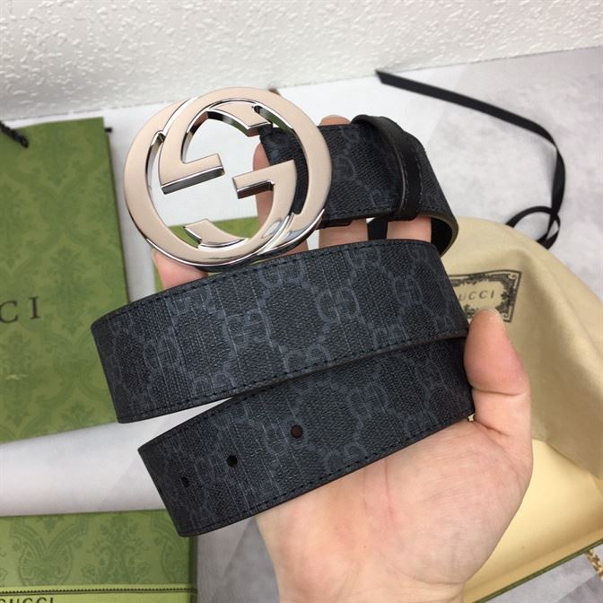 GUCCI GG SUPREME BELT WITH G BUCKLE GG SUPREME - AB001