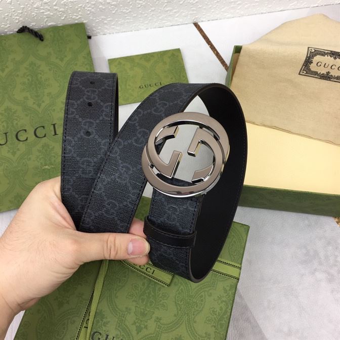 GUCCI GG SUPREME BELT WITH G BUCKLE GG SUPREME - AB002