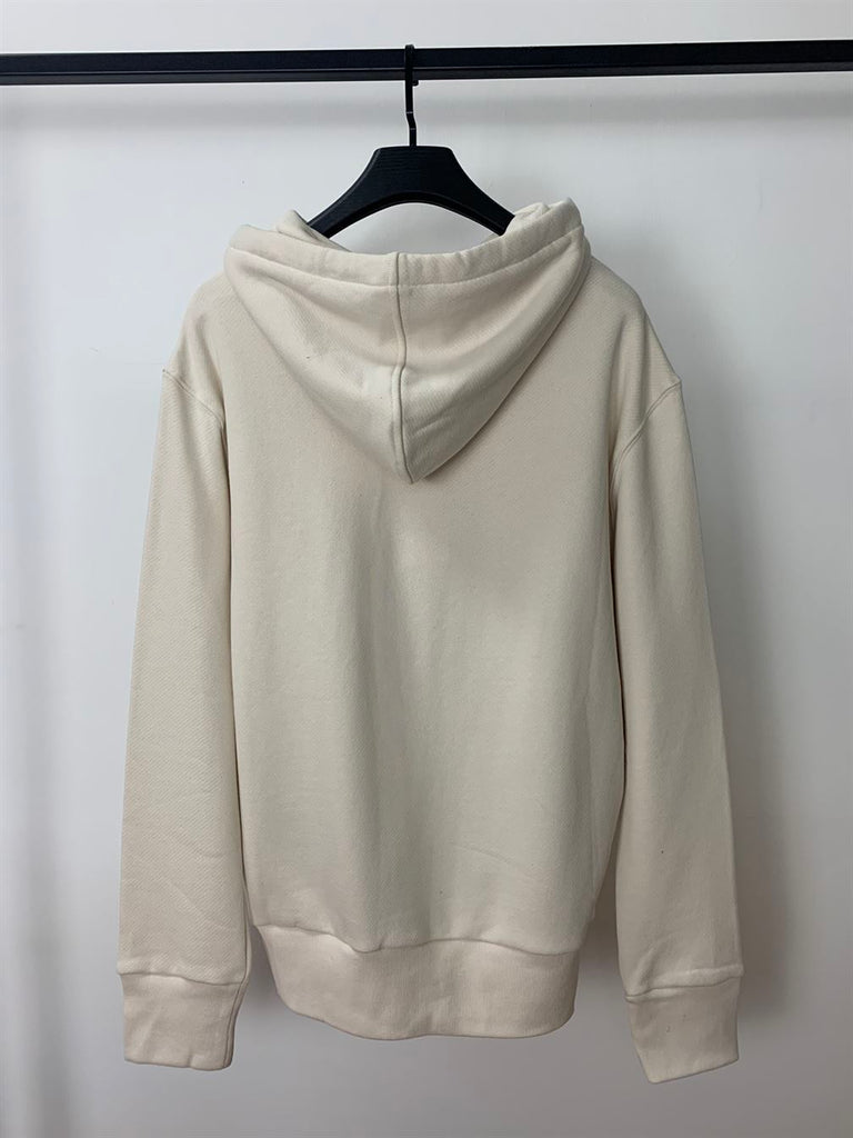 GUCCI HOODED SWEATSHIRT WITH INTERLOCKING G - H019