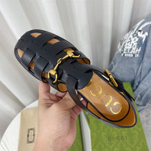 GUCCI HORSEBIT FISHERMAN SANDAL - Q086